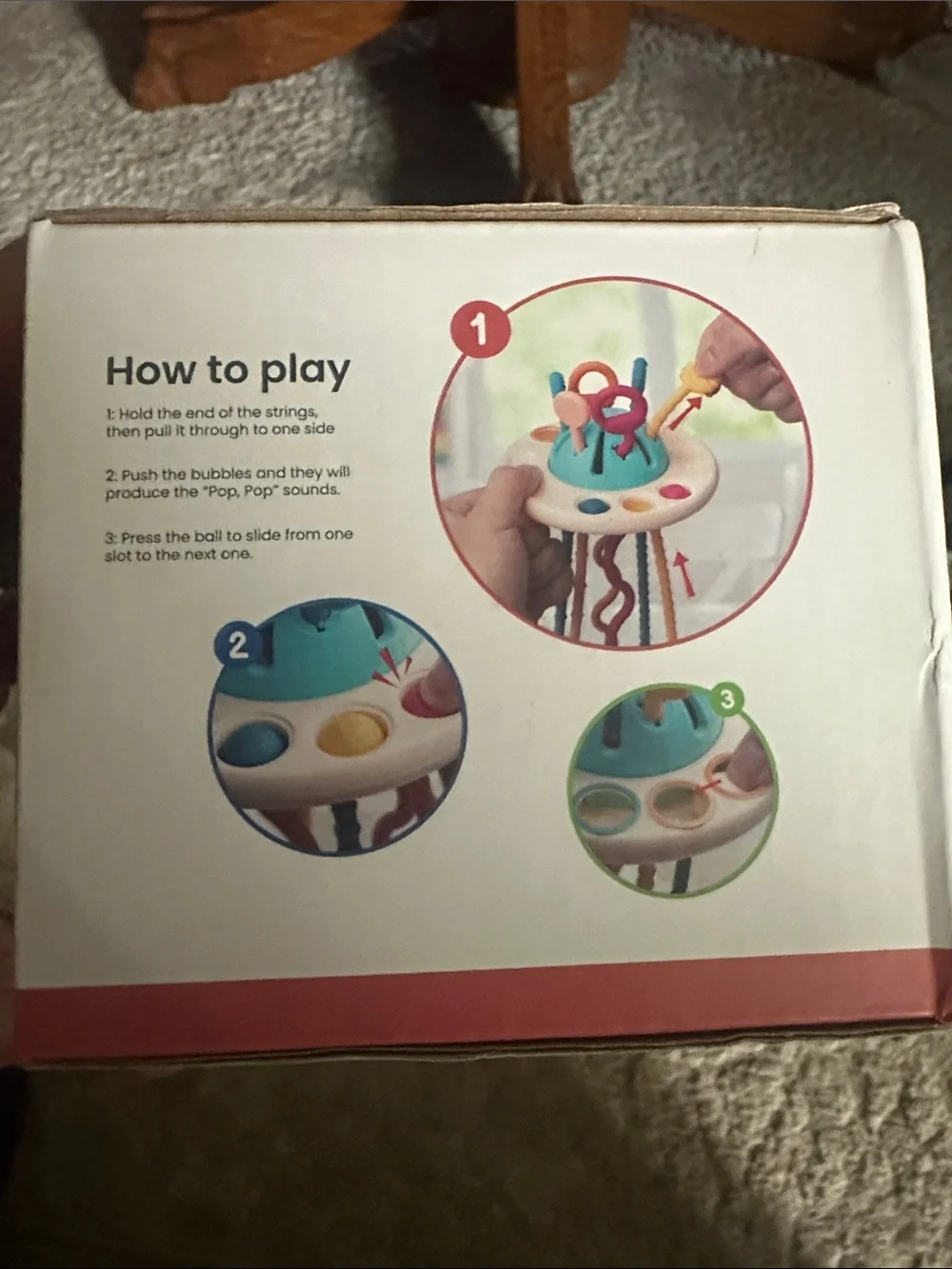 Baby Sensory Toy NEW In box Blue